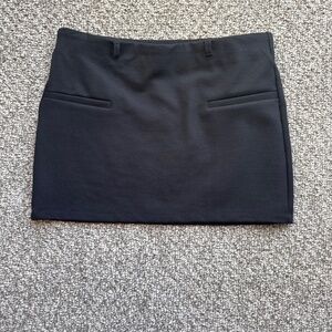 Zara short tight scuba skirt